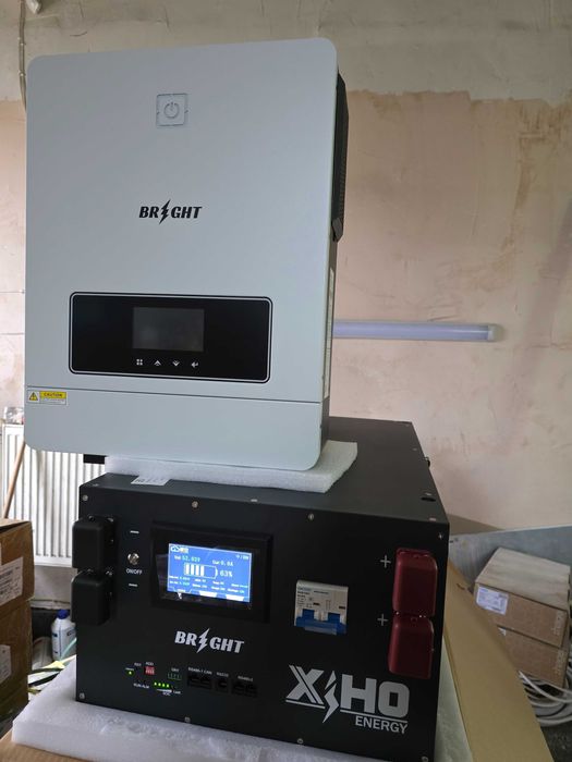 Комплект резервного живлення (Інвертор 10,2Квт+ акумулятор 15 КВтг)