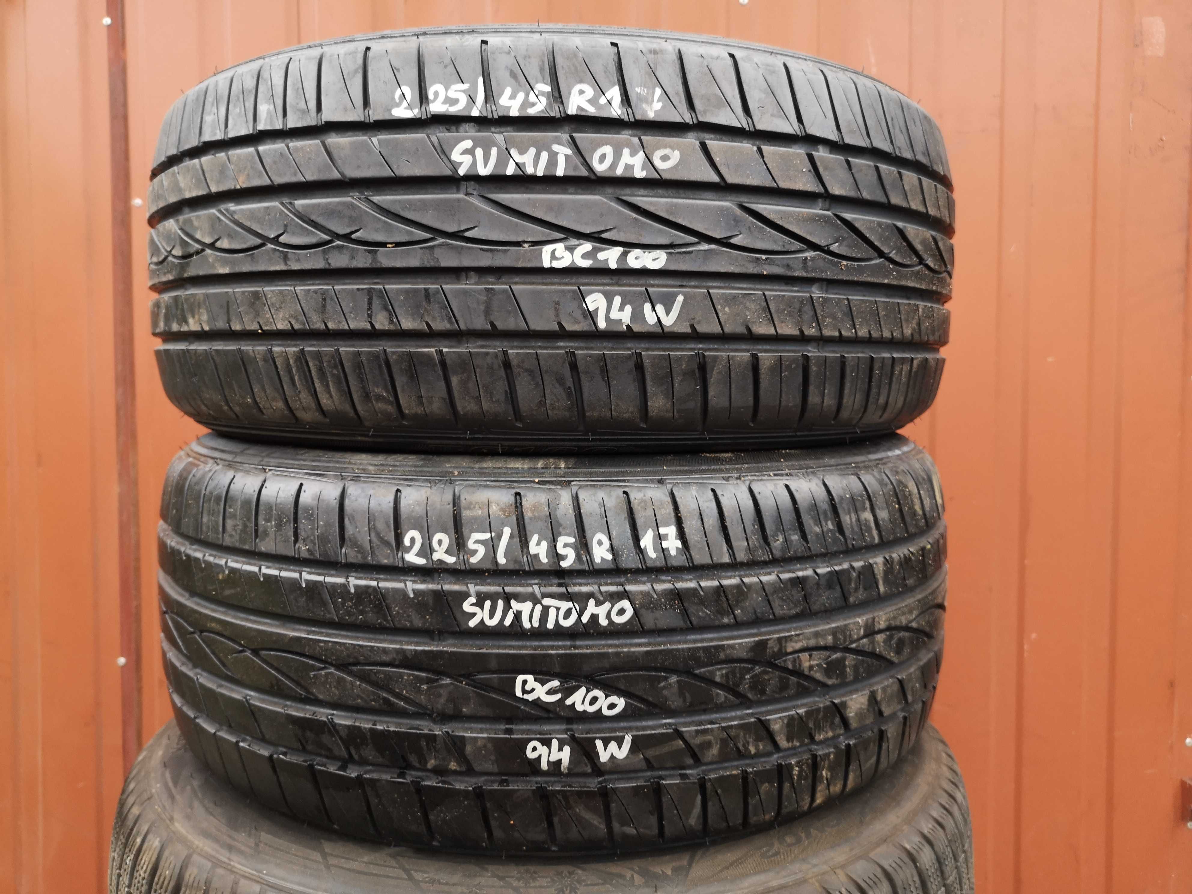 225/45 R17 94W - Sumitomo BC 100 (1 sztuka)