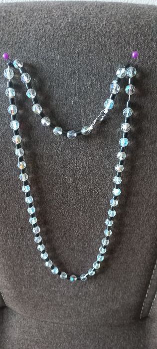 Sznur korali z kryształków