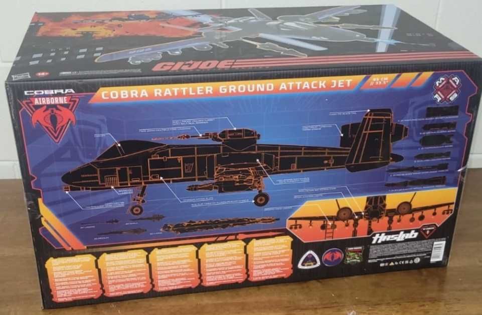 GIJOE Classified Haslab Cobra Rattler ( NOVO SELADO)