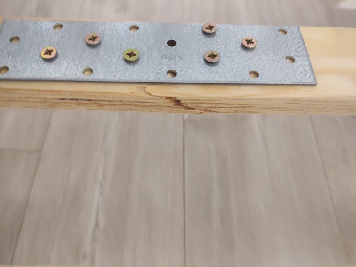 Łóźko drewniane 160 x 80 scandi mini domek