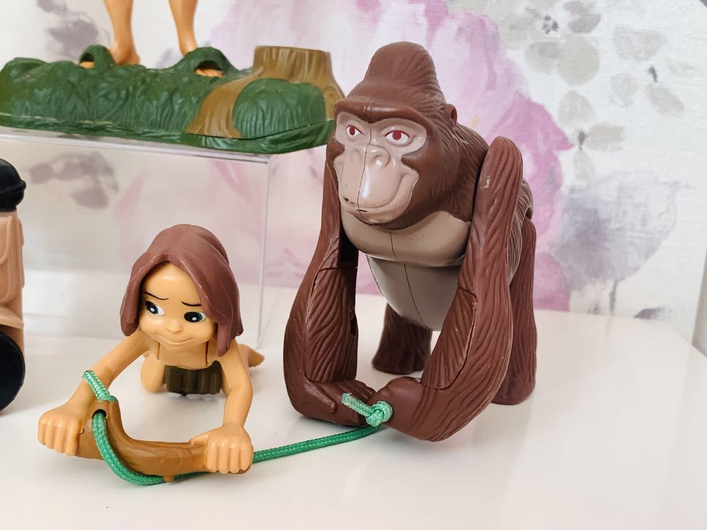 McDonald’s Happy Meal Toys 1999 – Tarzan vintage figurki