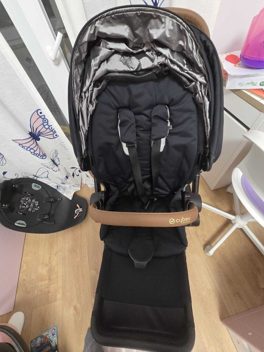 Conjunto de Carrinho + Ovo + Base Isofix Cybex Platinum