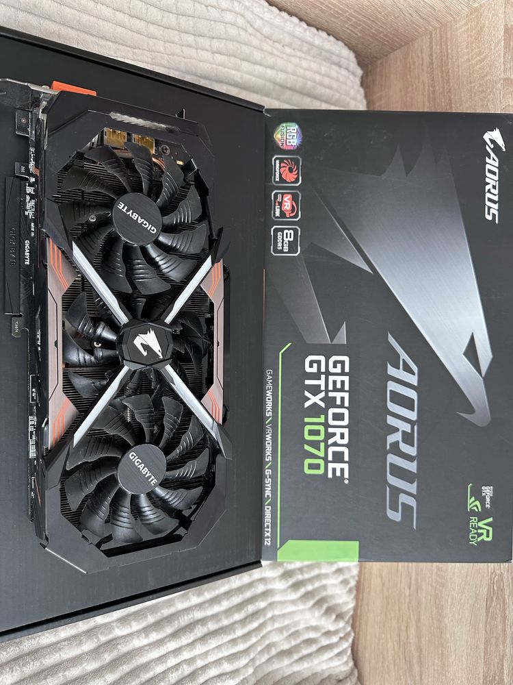 Видеокарта AORUS GeForce GTX 1070 8G (rev. 2.0)