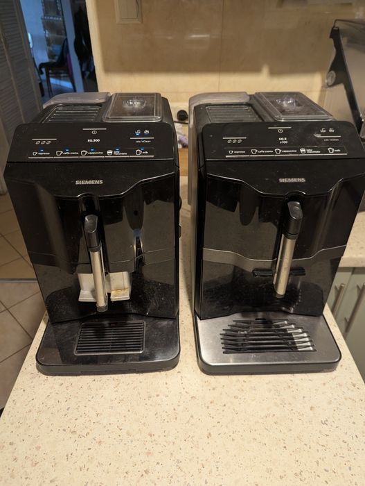 Dwa ekspresy Siemens EQ3