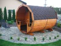 Sauna ogrodowa balia skandynawska