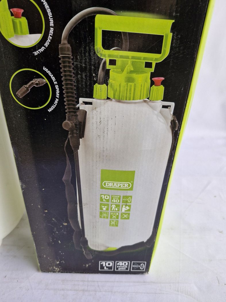 Draper 82467 Opryskiwacz Ogrodowy Ciśnieniowy 10L