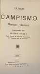 Campismo Livro Raro