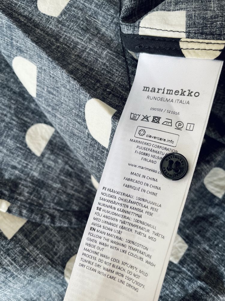 Marimekko Koszulowa sukienka oversize