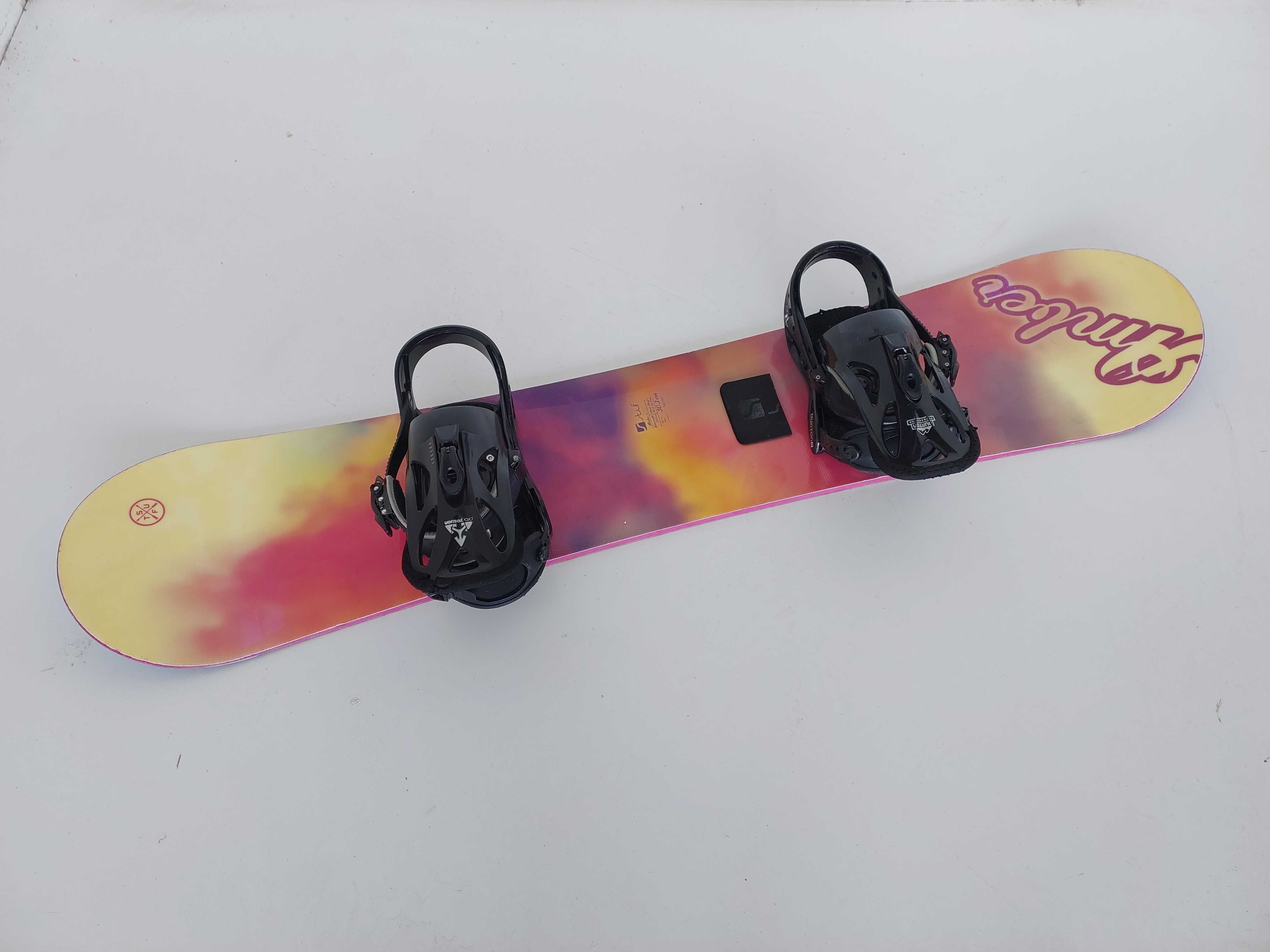 Deska snowboardowa STUF AMBER 140 CM rocker (9)