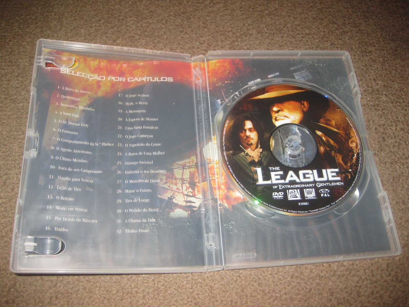 DVD "Liga de Cavalheiros Extraordinários" com Sean Connery