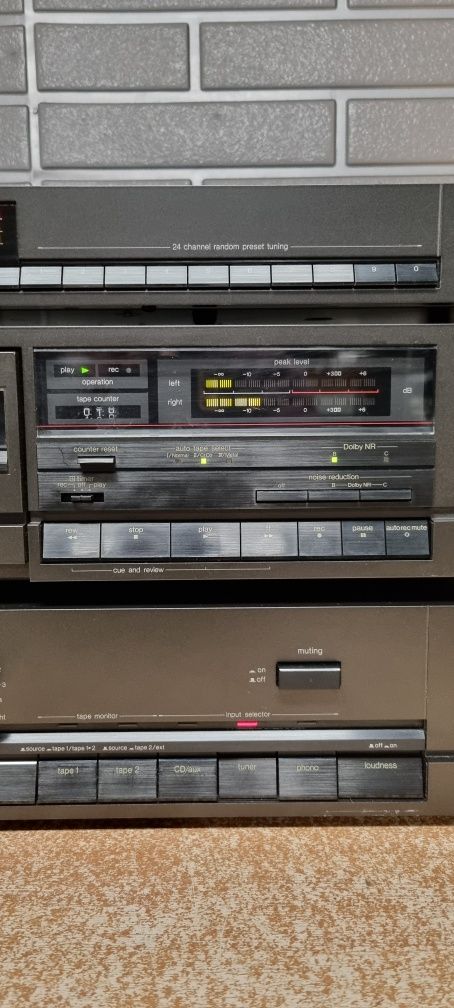 Zestaw stereo TECHNICS wzmacniacz, tuner,deck.  Japan