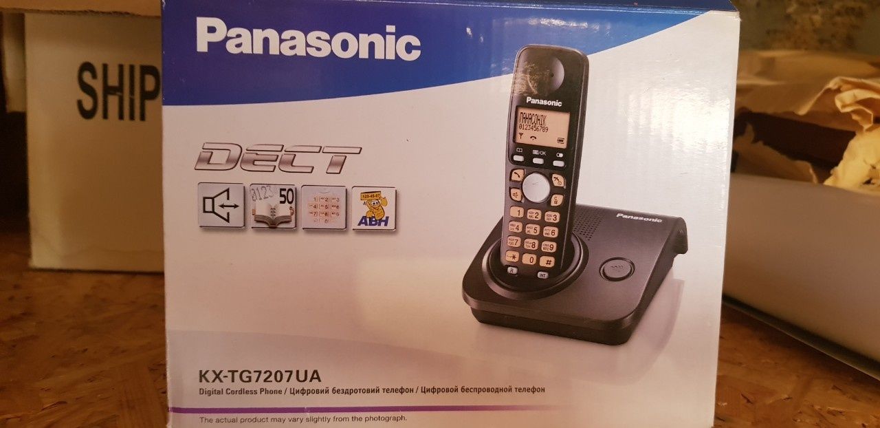 Радиотелефон Panasonic KX-TG7207UA