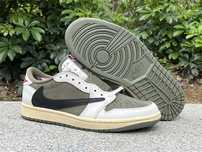 Travis Scott x Air Jordan 1 Low OG Olive Green 36-46