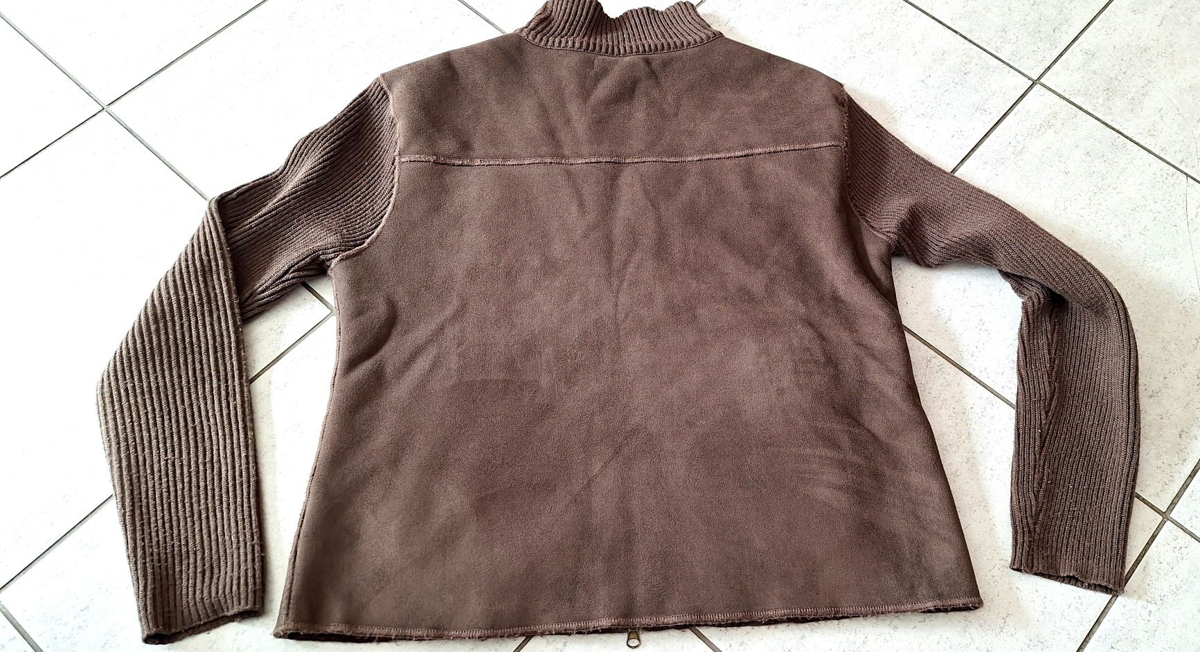 Kurtka sweter z kożuszkiem TCM