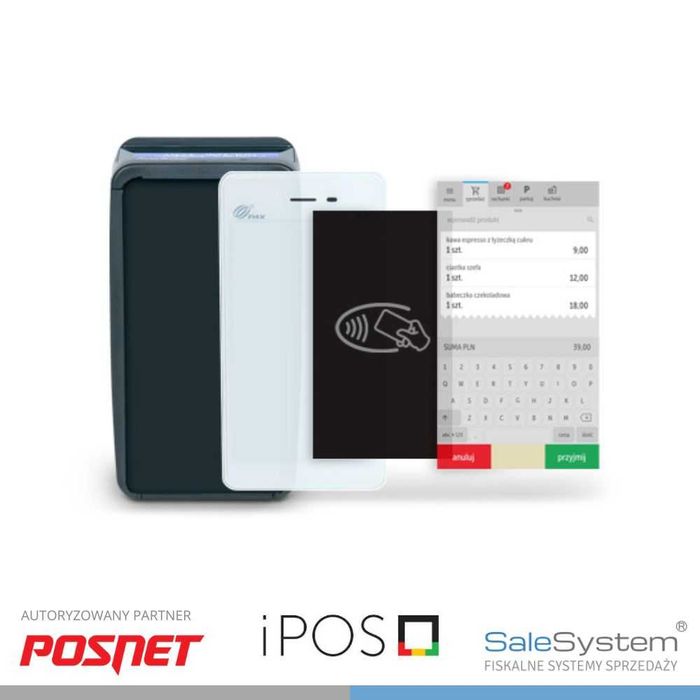 Kasoterminal POSNET POSPAY Kasa fiskalna i terminal płatniczy