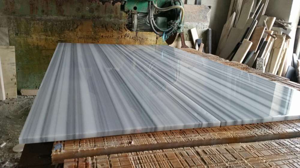 Marmore branco e preto