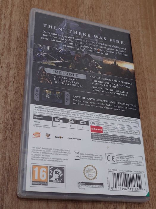 Dark Souls Nintendo Switch