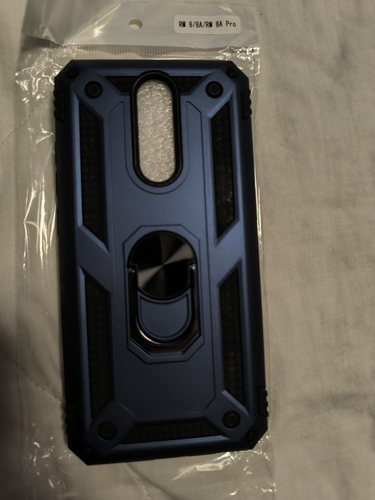 Capa de silicone para Xiaomi Redmi 8, capa protetora de luxo à prova d