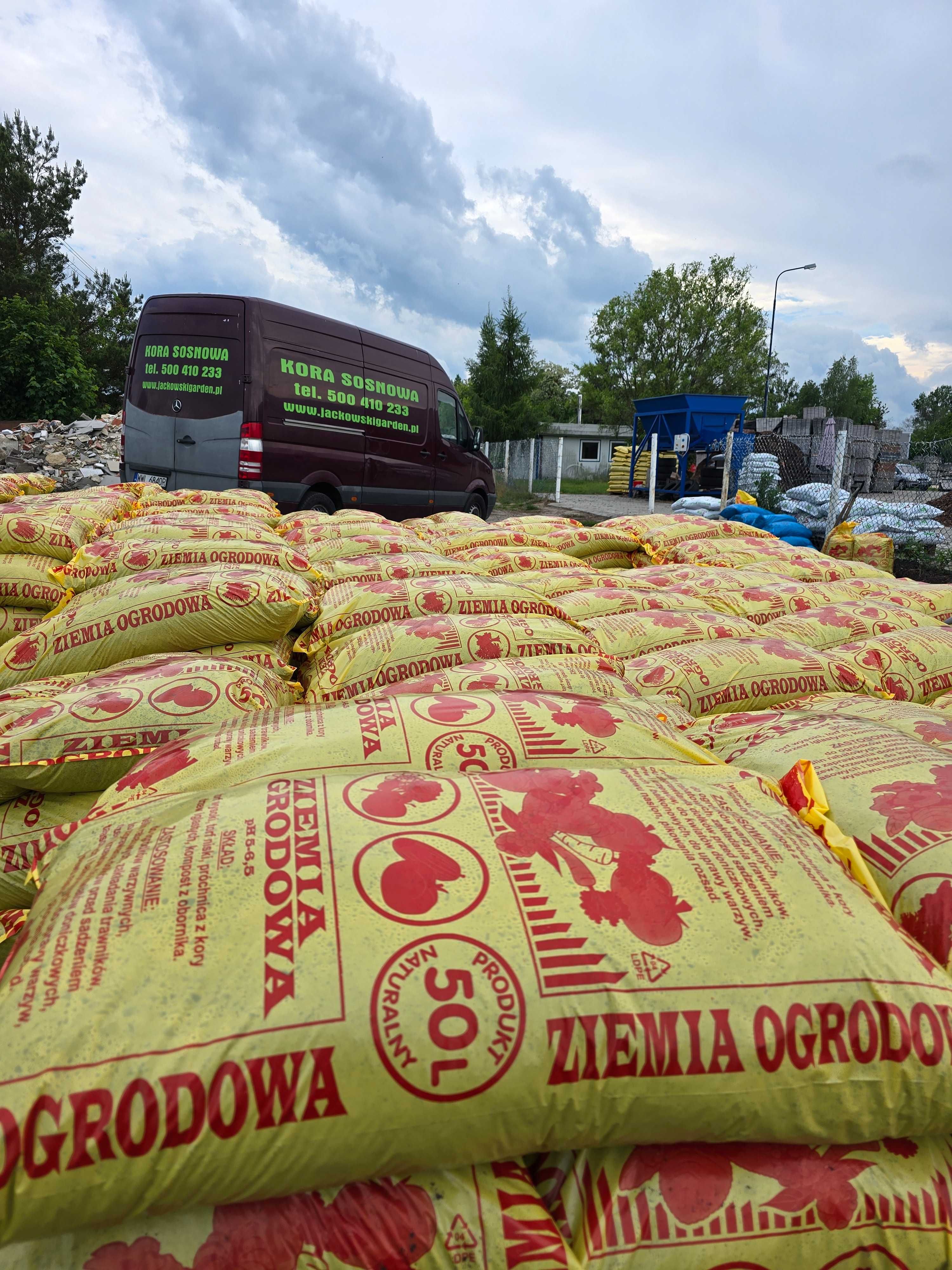 KORA SOSNOWA 80L Sortowana Workowana Ogrodowa Brzeg Jackowski GARDEN