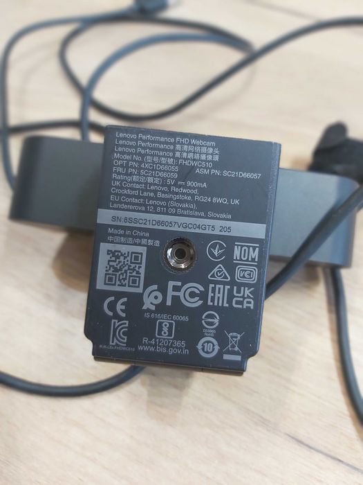 Kamerka Lenovo FHDWC510 - video call