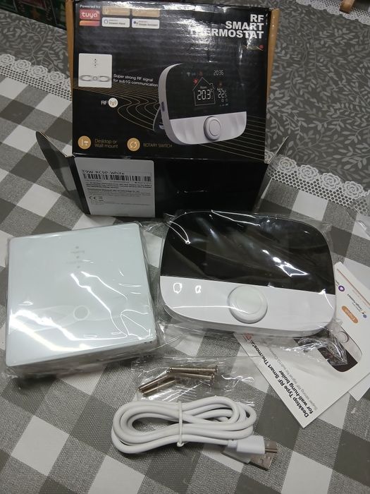 Програматор термостат WI-FI бездрот. для газ. та електр.котлів, підлог