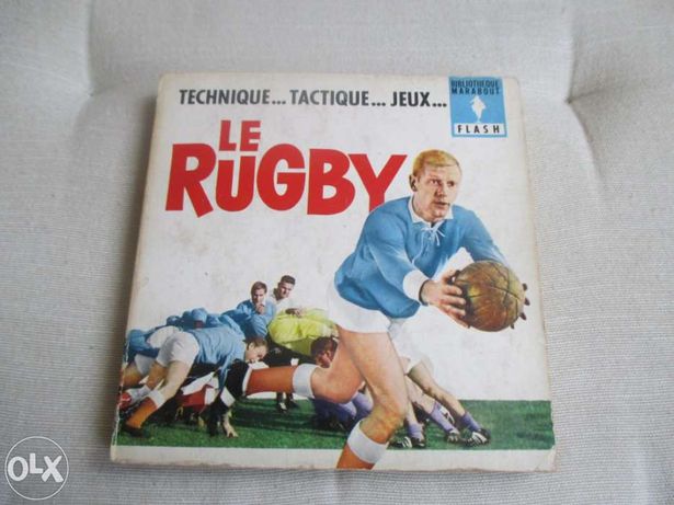 Livro de Rugby- Biblioteque Marabout (em francês) 1964,