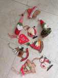 Decoração de Natal com imagens alusivas à época