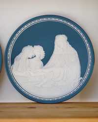 Okazjonalne talerze Villeroy & Boch, porcelana, scena Ave Maria