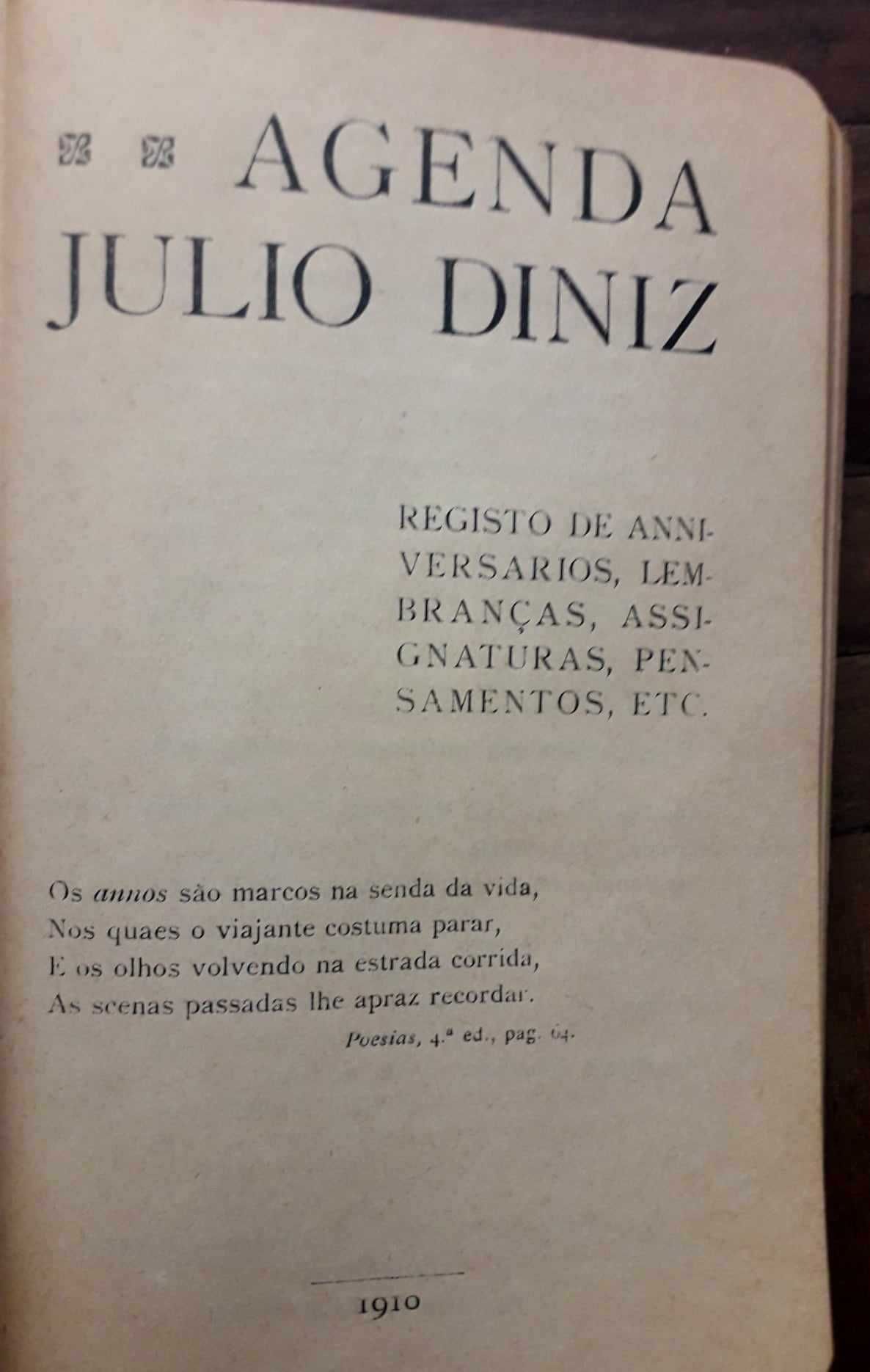 Livros Júlio Dinis com Encadernação Capa Mole em Marroquim e Ouro