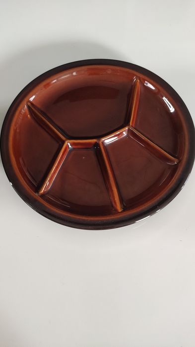 Miska i talerz patera dzielona zakład ceramiczny Bolesławiec, Pruszków