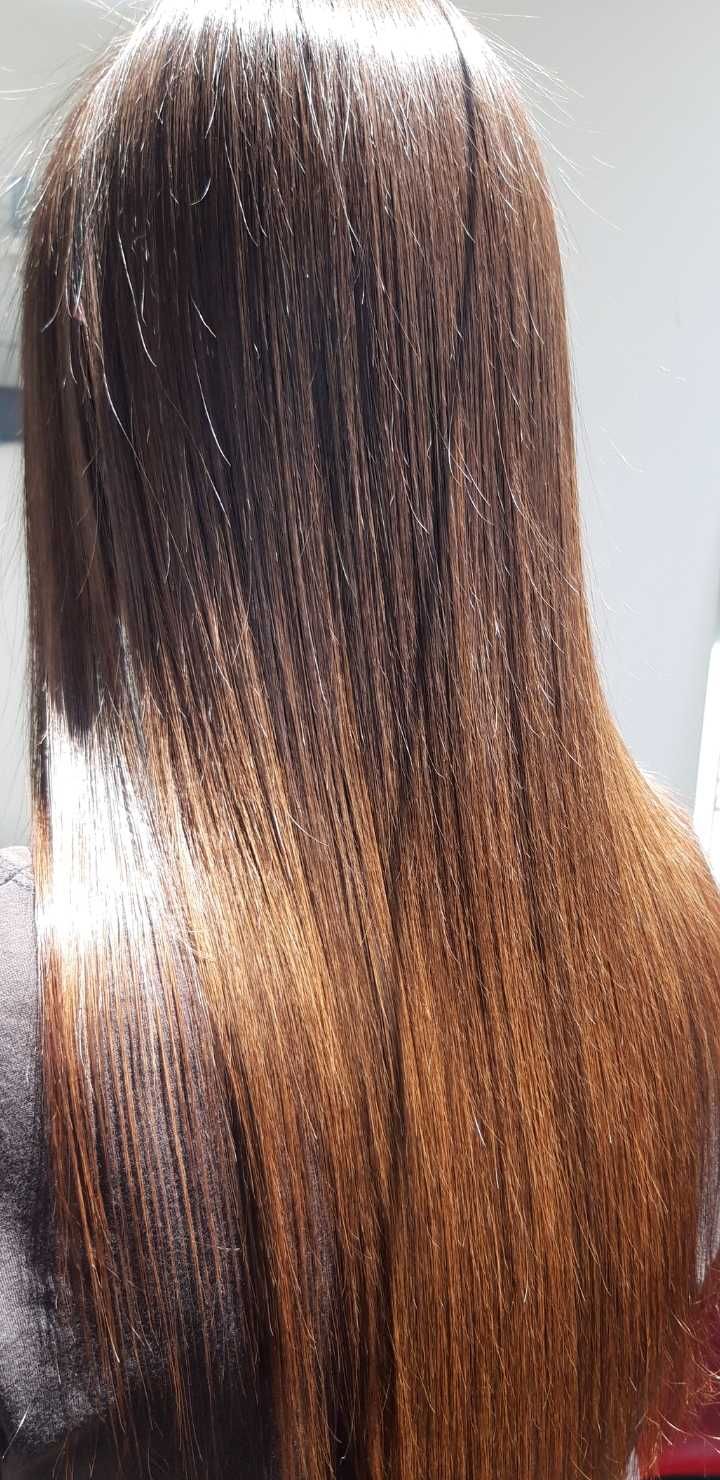 Alisamento de cabelo