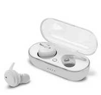 Słuchawki bezprzewodowe (dotykowe) białe
