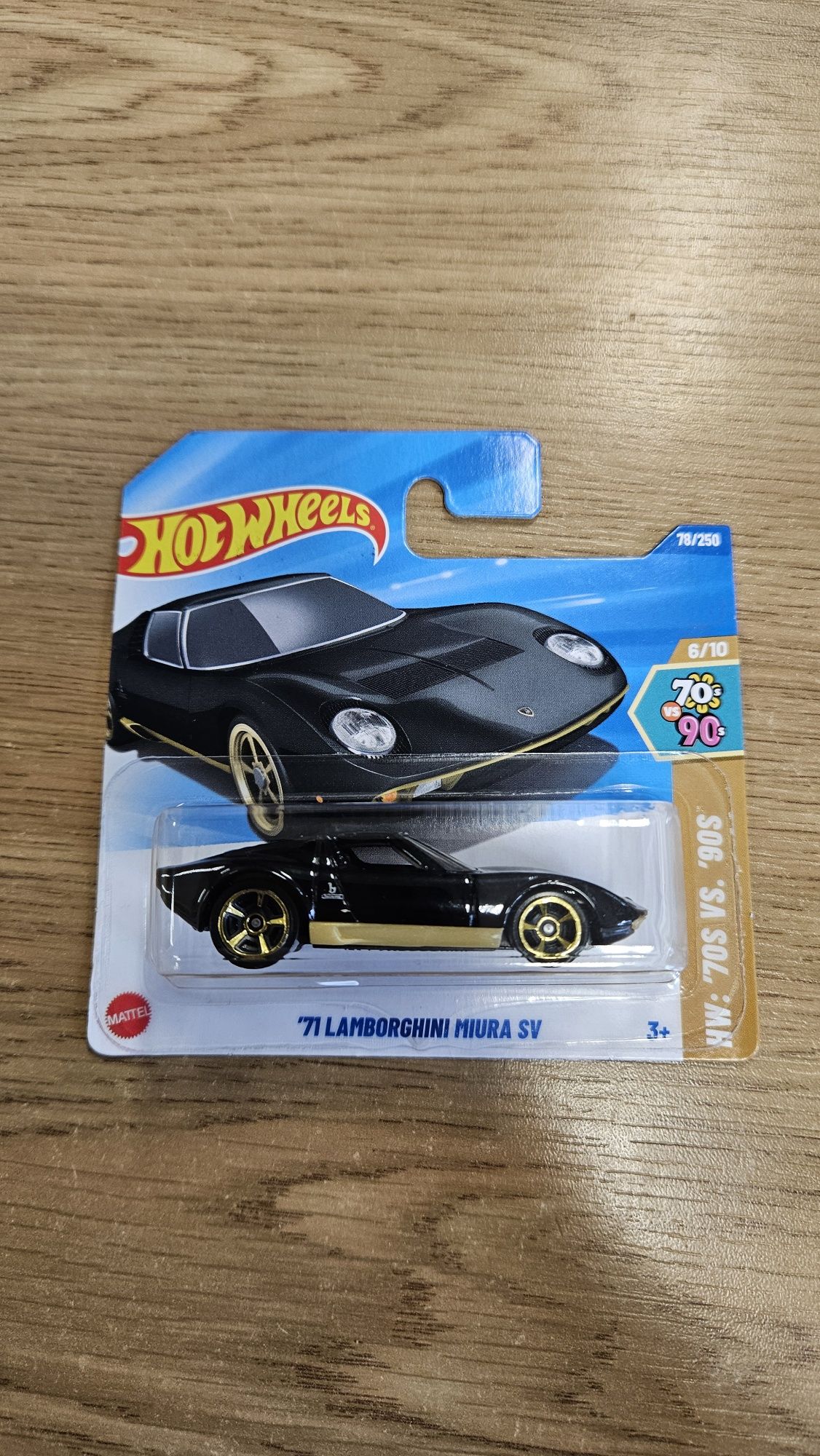 Hot Wheels '71 Lamborghini Miura SV