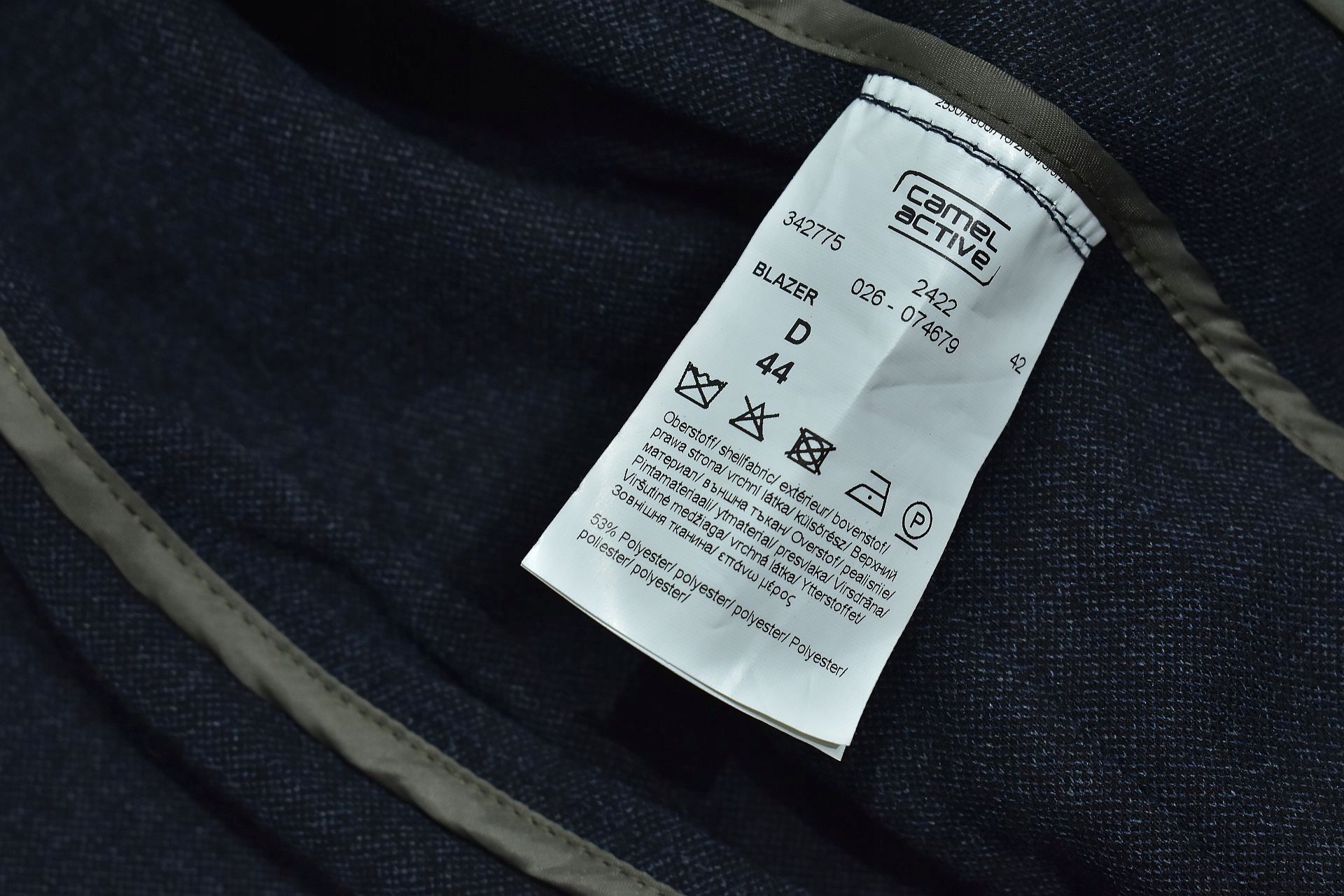 Camel Active Dżersejowa Marynarka Damska Blazer 44