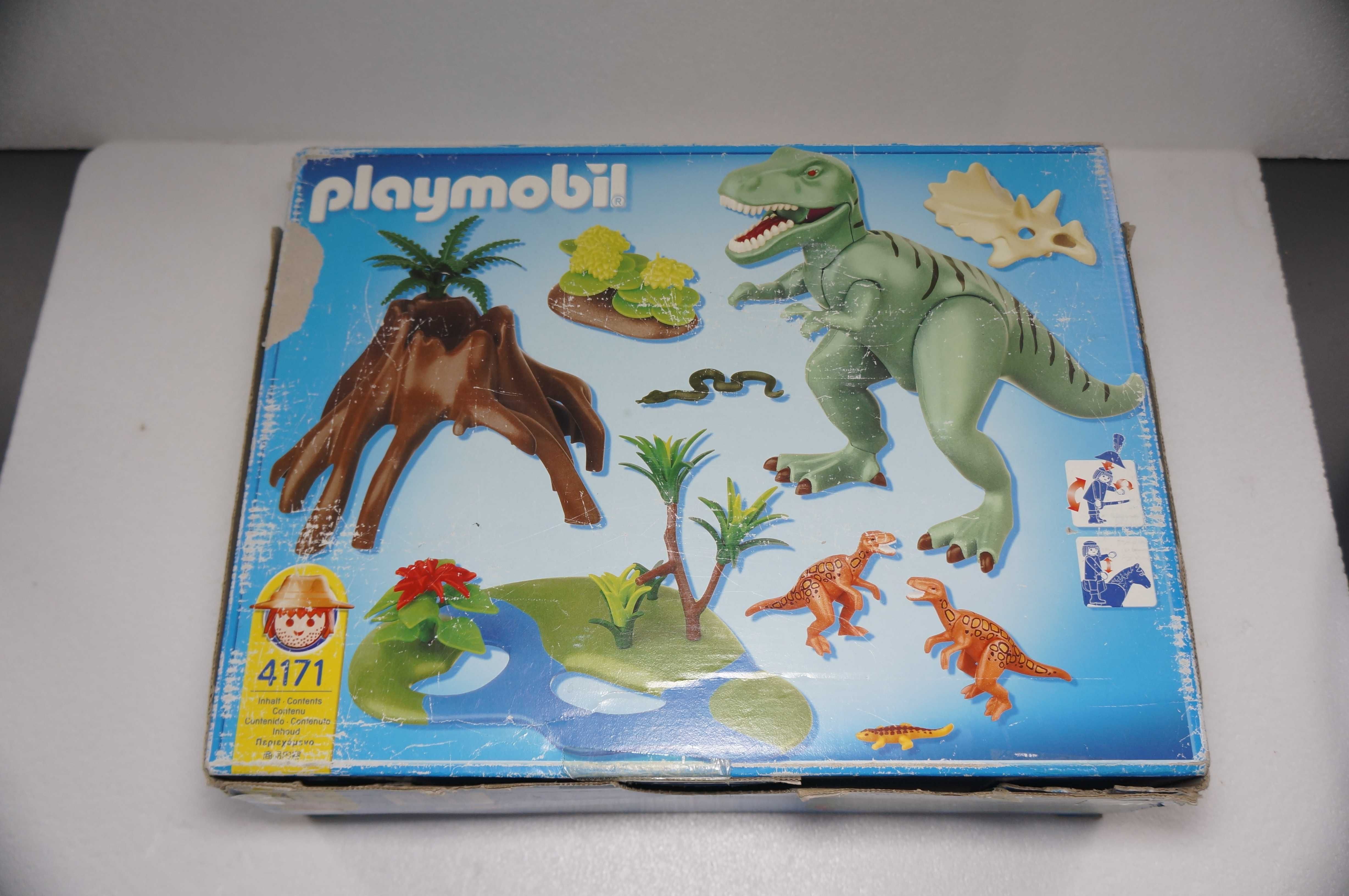 Playmobile 788 Duży Dinozaury Tyranozaur  weliciraptor T-Rex Playmobil