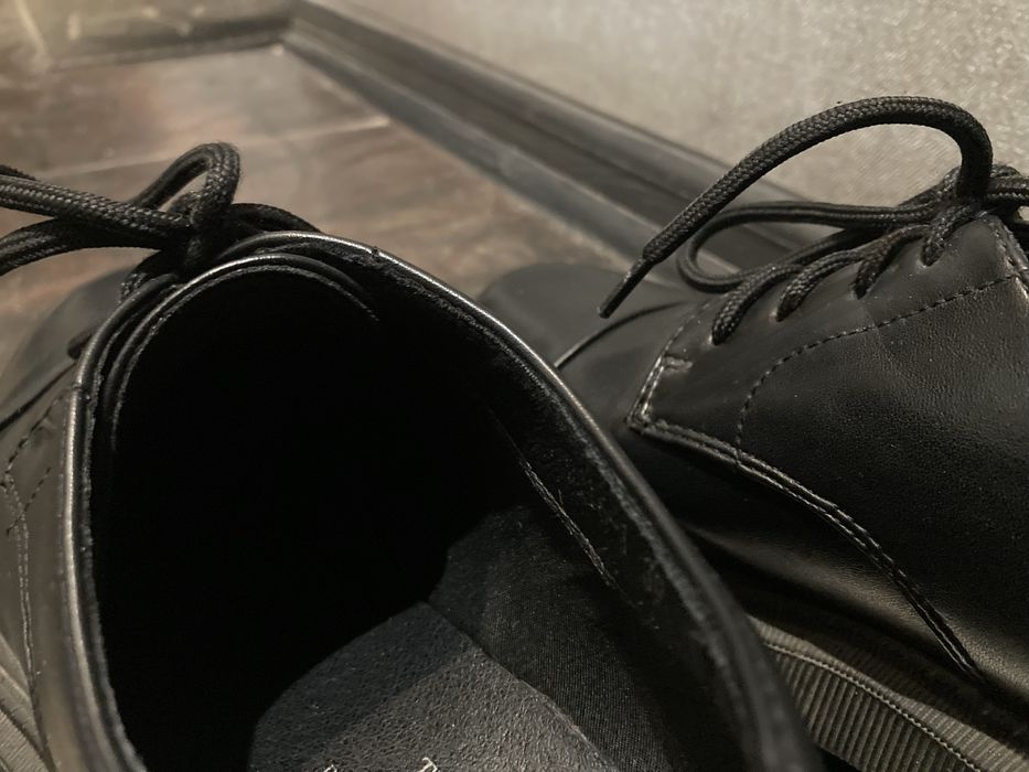 Туфли броги кожа