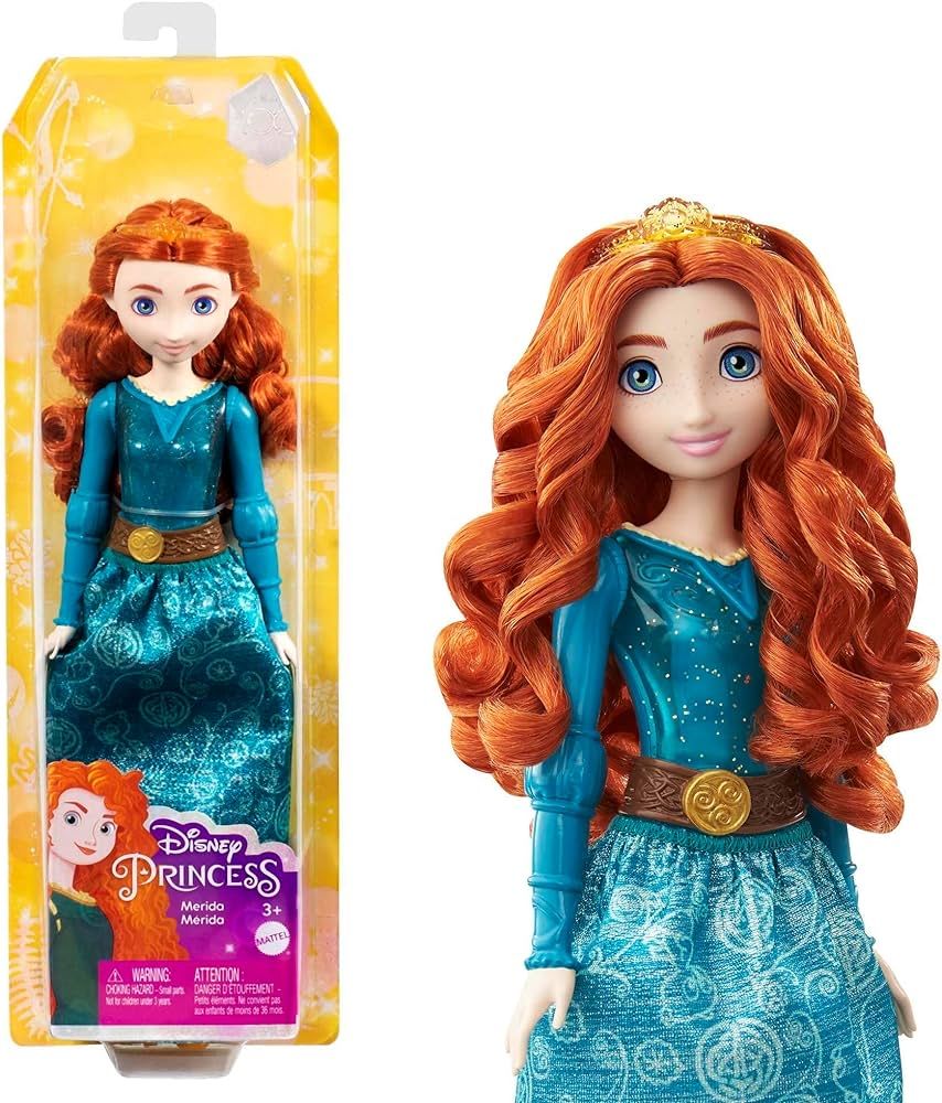 Mattel Disney Princess Dolls, лялька Білосніжка, Жасмін, Меріда, Бель