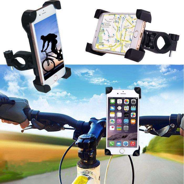 Suporte universal para telemóveis e Gps para motas e bicicletas (Novo)