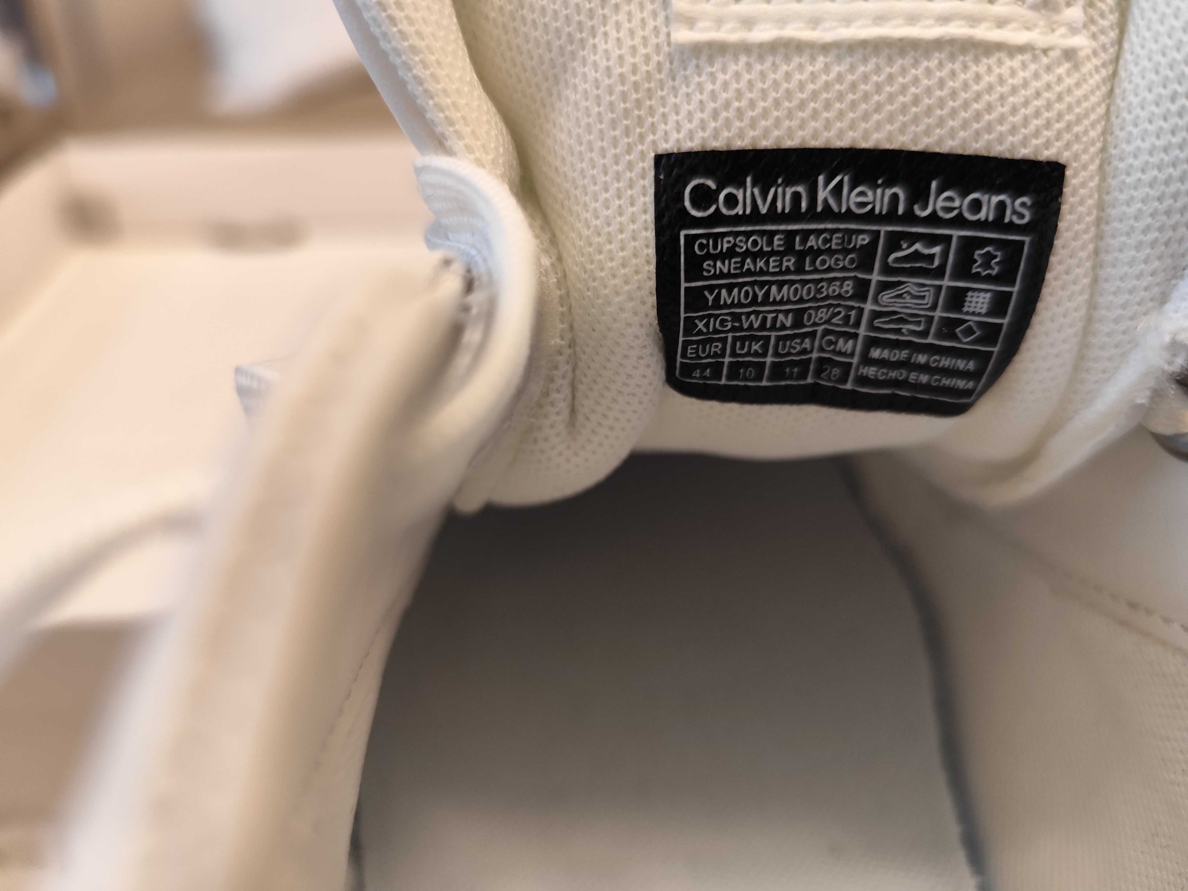 Buty Calvin Klein białe rozmiar 44