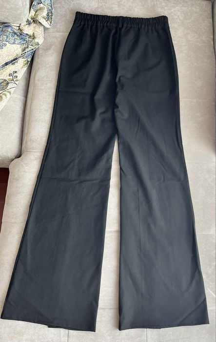 Штани кльош з розпіркою донизу