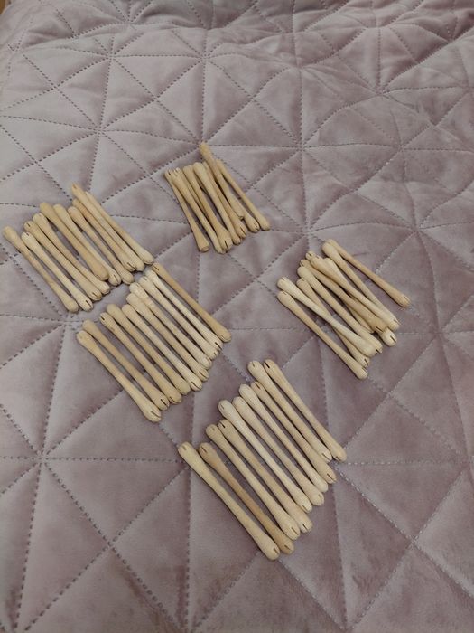 Кісточки, деревяні бігуді