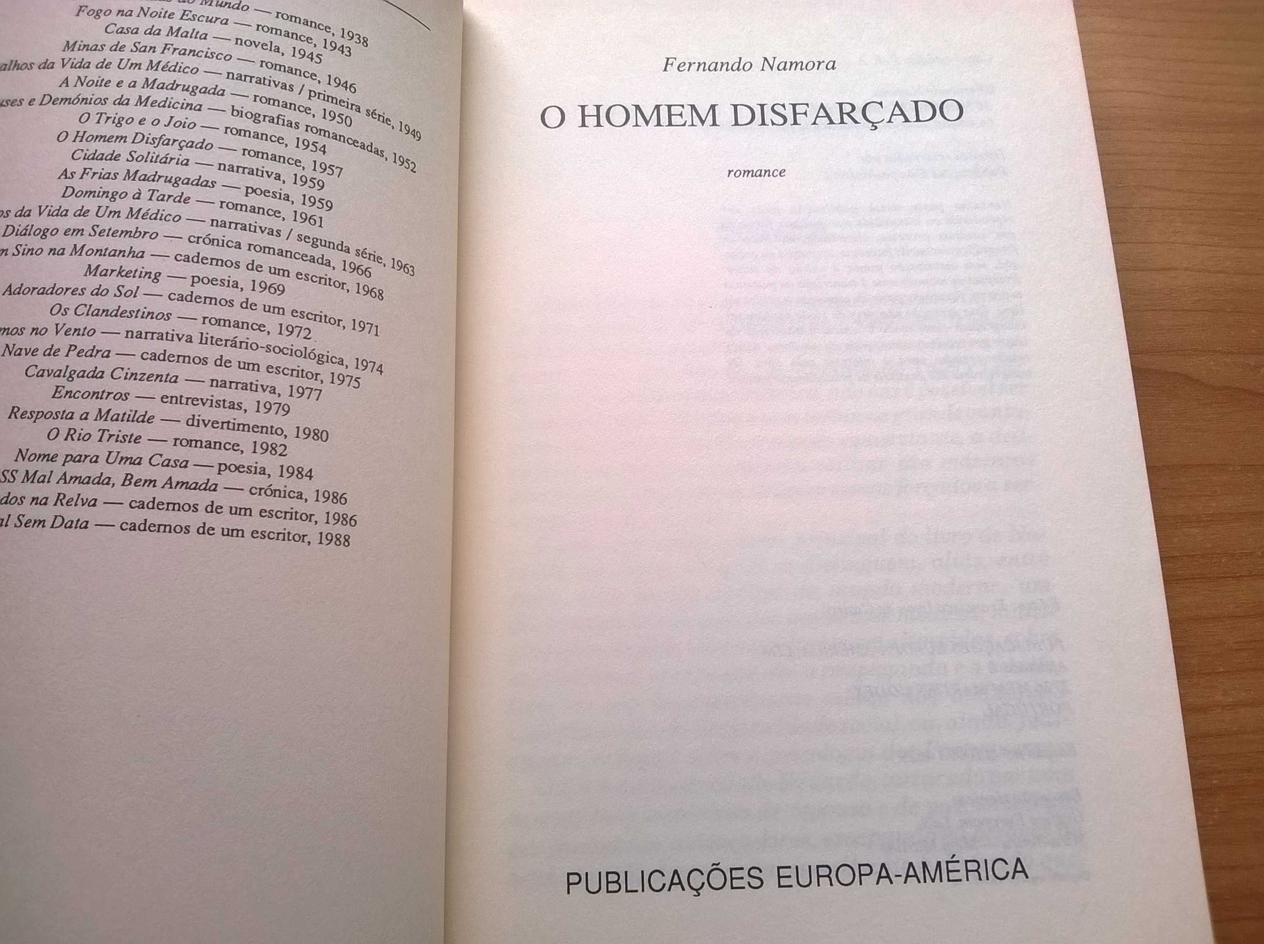 O Homem Disfarçado - Fernando Namora
