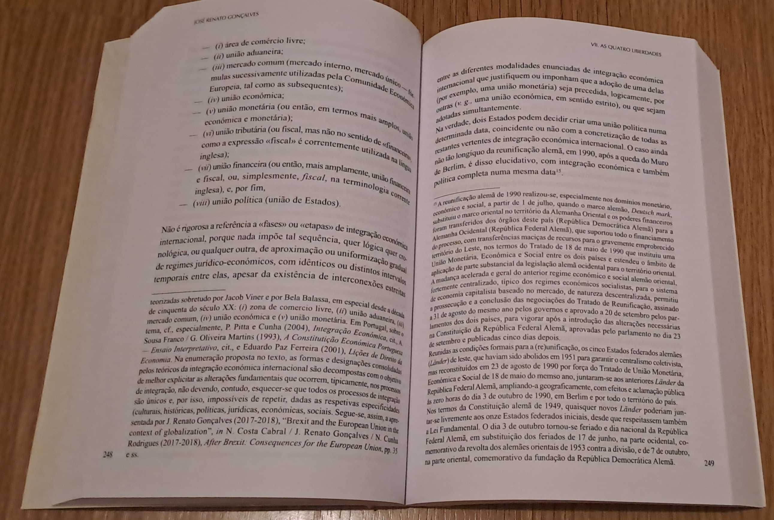 Livro: Integração e Direito Económico Europeu 2.ª Edição
