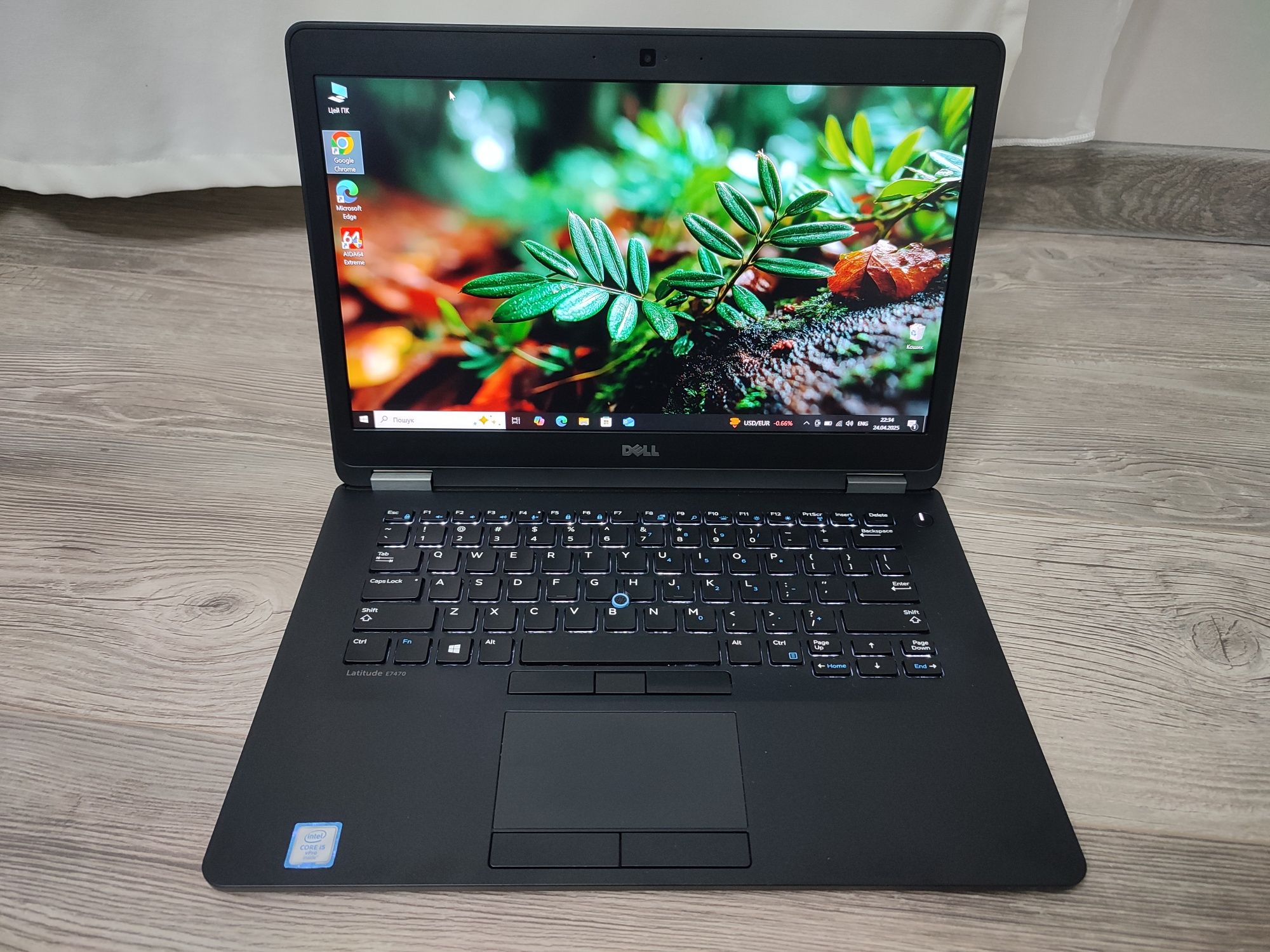 Ноутбук Dell Latitude E7470 i5/8gb/SSD 256gb/intel HD520 1gb/АКБ 5год