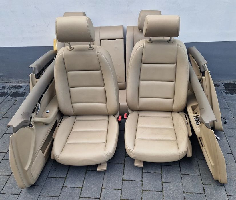 fotele kanapa boczki skóra twist audi a4 b6