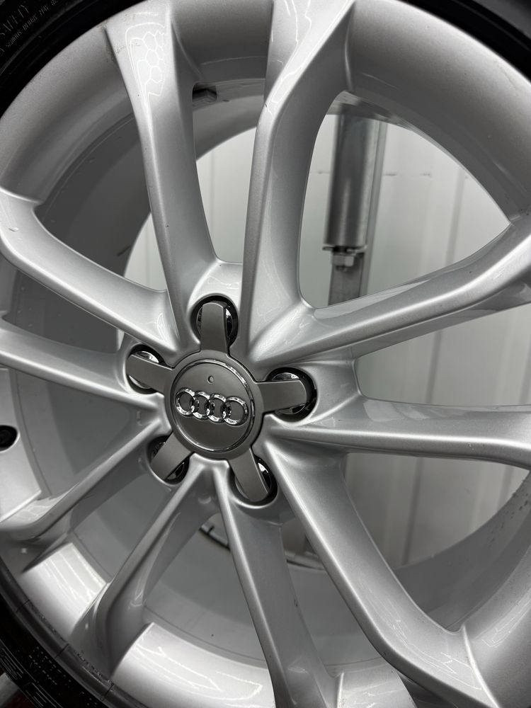 Alufelgi KOMPLET 18 cali 5x112 Audi A3 A4 Q3 A6 VW SKODA SEAT Opony