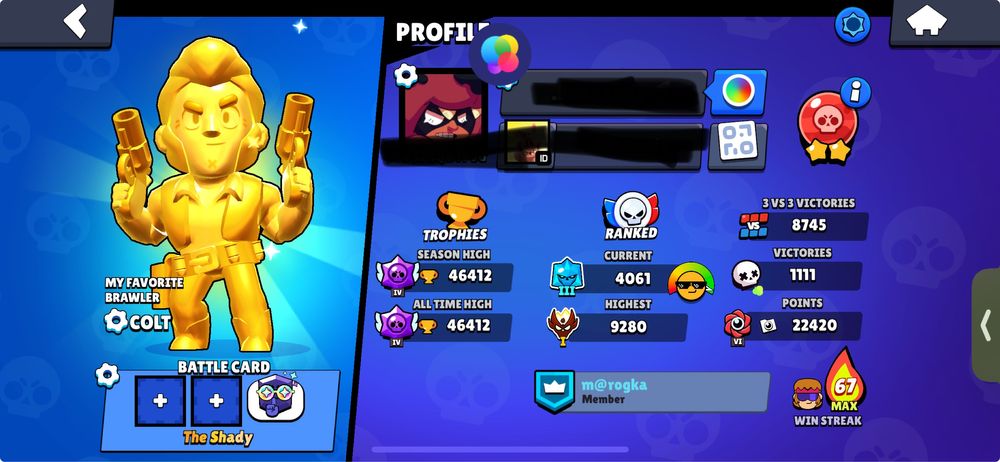 аккаунт бравл старс / brawl stars