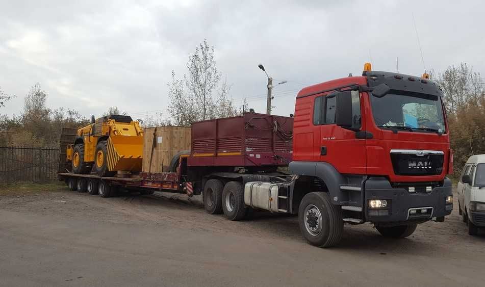 Перевезення сільгосп, спецтехніки - \Трал \Платформа \Розсувний трал