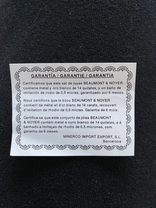 Conjunto Colar, anel e brincos